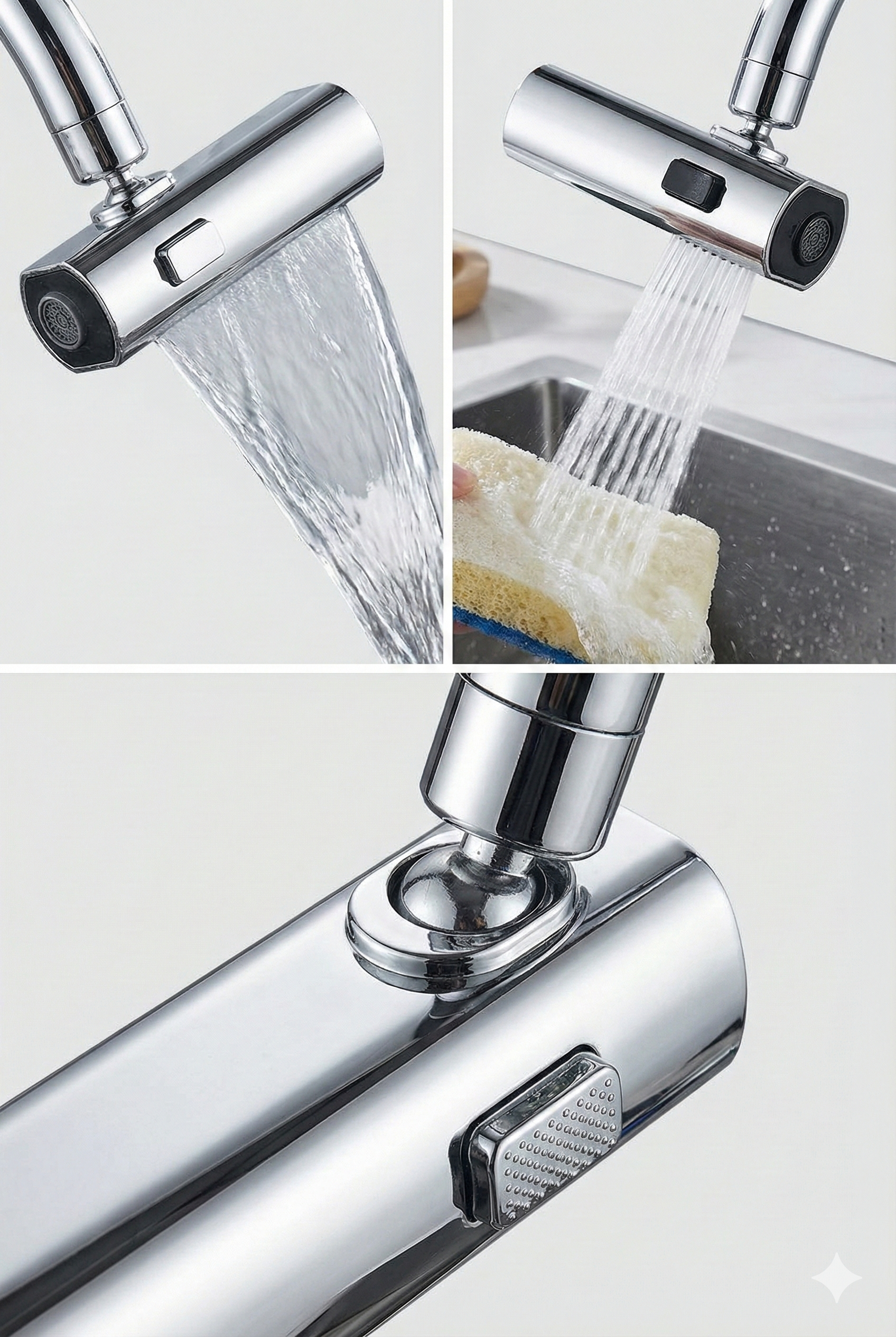 AquaLuxe Modern Şelale Lavabo Bataryası